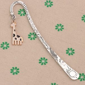 Giraffe Jewelry for Women Girls Set Bookmarker Girrafe Birthday Things Girrafe Cute Giraffe Bookmark