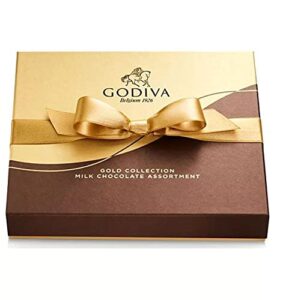 godiva, milk chocolate 15 piece, 6.8 ounce