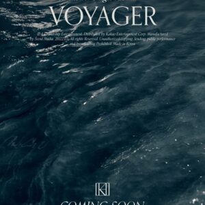 Monsta X Kihyun VOYAGER 1st Single Album Random Version CD+96p PhotoBook+1p PhotoCard+1p Photo Sticker+1ea Bookmark+Tracking Sealed