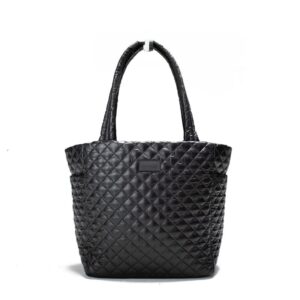 vooray 24l naomi tote bag | soft quilted material | everyday use | travel bag | great for work commute, airport, & errands