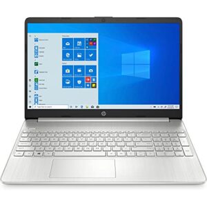 hp laptop 15-dy0025tg 15.6″ hd (1366 x 768) intel pentium silver n5030, intel uhd graphics 605, 8gb ddr4 ram, 256gb ssd storage, windows 10 home, natural silver (renewed)