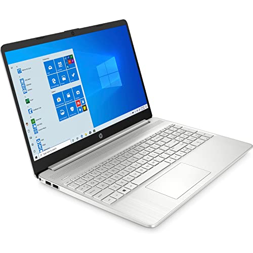 HP Laptop 15-dy0025tg 15.6" HD (1366 x 768) Intel Pentium Silver N5030, Intel UHD Graphics 605, 8GB DDR4 RAM, 256GB SSD Storage, Windows 10 Home, Natural Silver (Renewed)