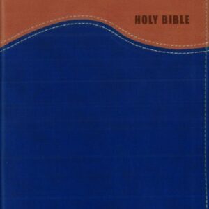 NIV, Gift Bible, Leathersoft, Tan/Blue, Red Letter Edition