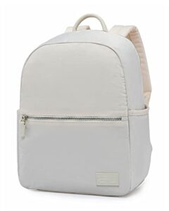 hotstyle oletha backpack purse for women, beige white