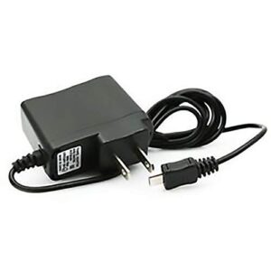 travel micro-usb charger compatible with your samsung godiva is original & dual voltage [100-240v]! (black)