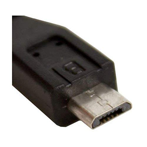 Travel Micro-USB Charger Compatible with Your Samsung Godiva is Original & Dual Voltage [100-240V]! (Black)