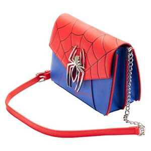 Loungefly Marvel Spider Man Color-Block Crossbody Bag Spider Man One Size