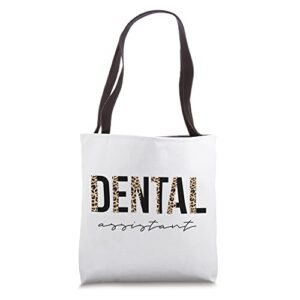 dental assistant dental hygienist tote bag
