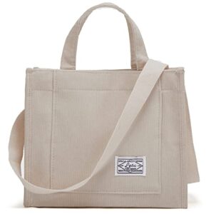 corduroy shoulder bag for women crossbody bag purse for women bags square purse tote bag casual work school travel