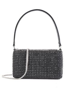 rhinestone crossbody bag for women rhinestone evening bags bling rhinestone purse crystal top handle handbag for party