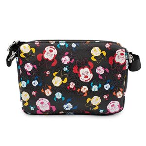 Buckle Down Disney Bag, Cross Body, Rectangle, Minnie Mouse Expressions Scattered, Multi Color, Vegan Leather