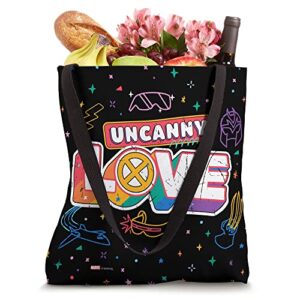 Marvel X-Men Uncanny Love Pride Tote Bag