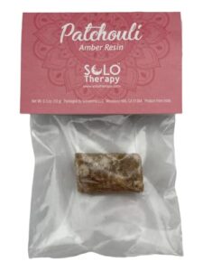 patchouli amber 10 grams, premium quality, solid patchouli for meditation, purification, luck and love (patchouli amber)