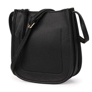small crossbody shoulder bag for women lightweight bucket bag classic mini shoulder purse stylish designer shoulder bags,mwc-077bk