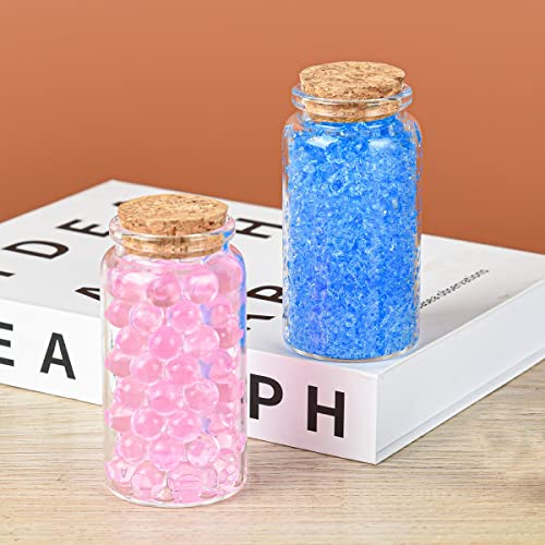 3PC100ML Empty Glass Jars with Cork Stoppers for DIY Art Crafts Projects Decoration Party Supplies and Wedding Party Favors for DIY Art Crafts Projects Decoration Party Supplies Wedding