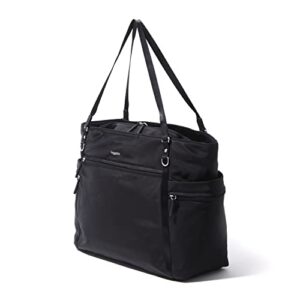 Baggallini Womens Voyage Essential Tote, Black, One Size US