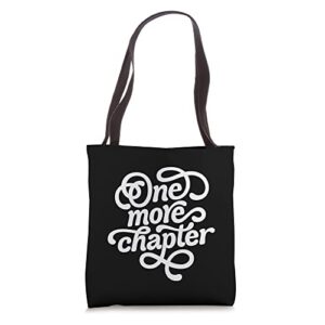 one more chapter tote bag