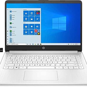 2021 HP 14" HD Touchscreen Laptop Computer, AMD Ryzen 3 3250U Dual-Core (Beat i5-7200U), 8GB DDR4 RAM 256GB SSD, WiFi Bluetooth HDMI Webcam Remote Work Windows 10 S +GOLDOXIS Card