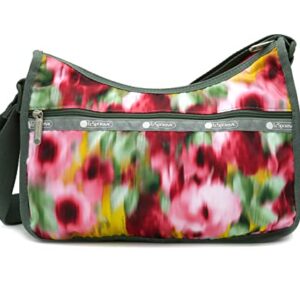 LeSportsac Classic Hobo Crossbody Handbag in Chasing Flowers