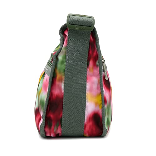 LeSportsac Classic Hobo Crossbody Handbag in Chasing Flowers