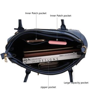 MKF Collection Satchel Bag for Women’s, Crossbody Tote Handbag Top-Handle Purse