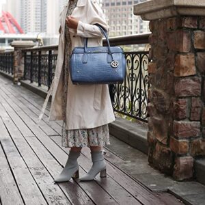 MKF Collection Satchel Bag for Women’s, Crossbody Tote Handbag Top-Handle Purse