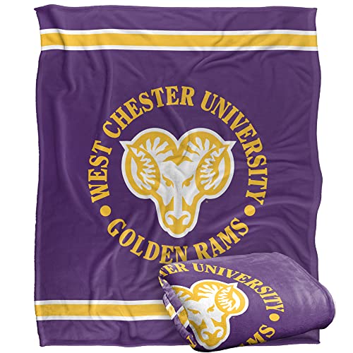 West Chester University Blanket, 50"x60" Primary Logo, Silky Touch Super Soft Throw Blanket