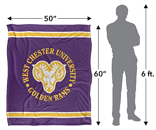 West Chester University Blanket, 50"x60" Primary Logo, Silky Touch Super Soft Throw Blanket