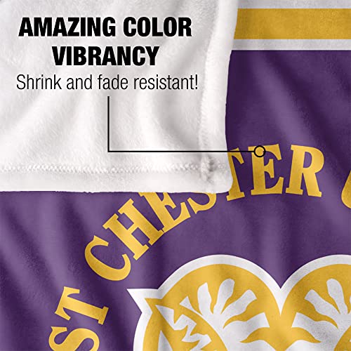 West Chester University Blanket, 50"x60" Primary Logo, Silky Touch Super Soft Throw Blanket