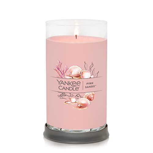 Yankee Candle Pink Sands™ Signature Medium Pillar Candle, 14.25oz