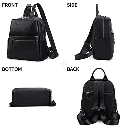 FALAN MULE Backpack Purse for Women Genuine Leather Convertible Designer Satchel Handbags Ladies Shoulder Bags