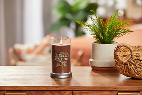 Yankee Candle Praline & Birch Signature Medium Pillar Candle, 14.25oz