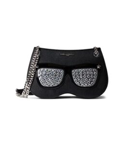 karl lagerfeld paris ikons sunglass crossbody black one size