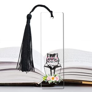 Persian Cat Book Markers for Women Inspirational, Funny Persian Cat Bookmark, for Persian Cat Lover Owner Girl, Bookworm Friends Sister Female Gifts