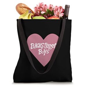 Backstreet Boys – Pink Heart Logo Valentine's Day Black Tote Bag