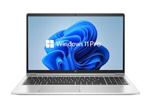 hp newest probook 450 g8 business laptop, 15.6″ full hd screen, 11th gen intel core i5-1135g7 processor, iris xe graphics, 16gb ram, 256gb ssd, backlit keyboard, windows 11 pro, silver