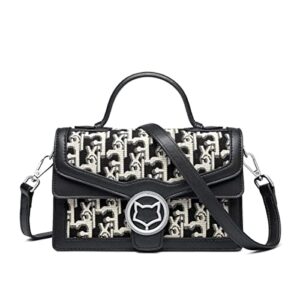 small crossbody bags for women vegan fashion shoulder bag flap handbag casual top handle purse