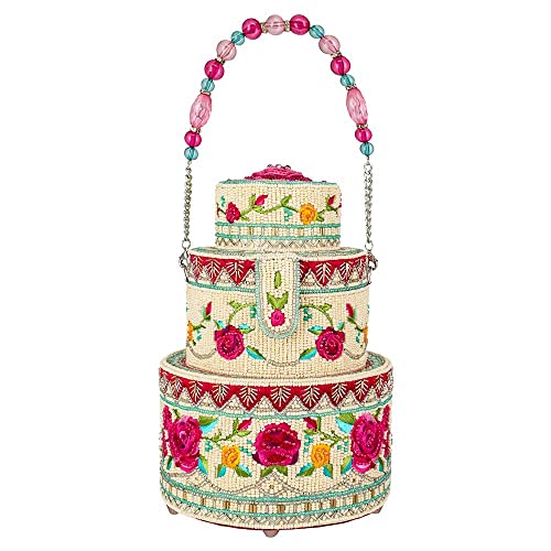 Mary Frances Womens Mary Frances Icing on the Cake Top Handle handbag, Multi, One Size US