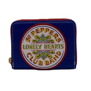 loungefly the beatles sgt peppers lonely hearts club band zip around wallet