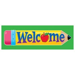 trend enterprises, inc. welcome pencil bookmarks, 36 ct