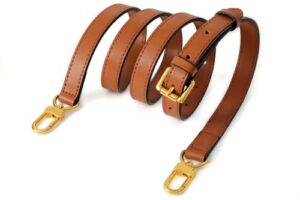 goxtech purse strap adjustable replacement crossbody shoulder bag handbag（dark brown）