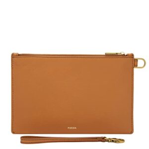 Fossil Women's Leather Wristlet Wallet Pouch with Removable Strap