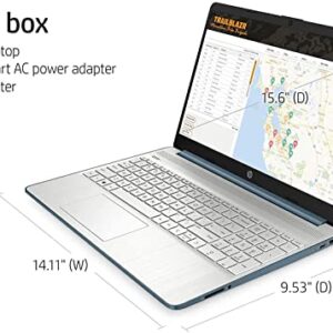 2022 Newest HP 15.6'' FHD IPS Laptop Computer, AMD Hexa-Core Ryzen 5 5500U (up to 4.0GHz, Beat i7-10710U), 16GB RAM, 256GB PCIe SSD,USB-C,HDMI, Wi-Fi, Webcam, Upto 9.5 Hours, Windows 11+ Ext. Cables