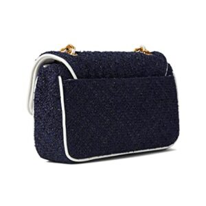 Karl Lagerfeld Paris Agyness Shoulder Bag Navy/White One Size