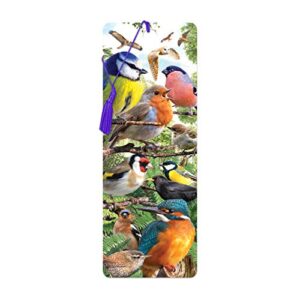 3d livelife bookmark – nature’s home from deluxebase. a bird book marker with lenticular 3d artwork licensed from renowned artist david penfound