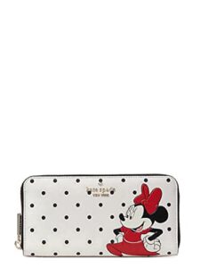 kate spade new york disney minnie mouse large continental wallet