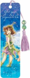 prilla – get your sparkle on – disney fairies – collector’s beaded bookmark