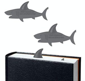 2pcs shark bookmark cute page marker by taygate design