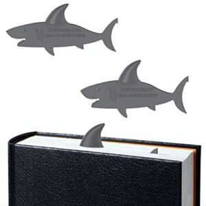 2Pcs Shark Bookmark Cute Page Marker by Taygate Design