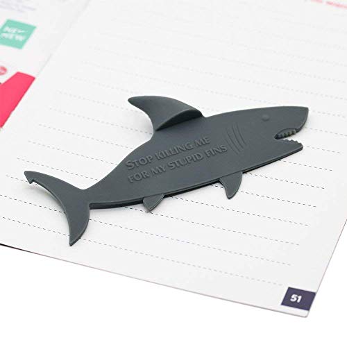 2Pcs Shark Bookmark Cute Page Marker by Taygate Design